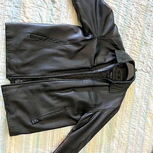 Claiborne lambskin leather jacket.